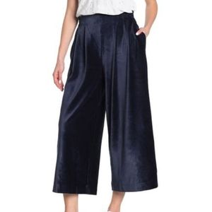 Madewell Wide Leg Corduroy Pants in Dark Nightfall - (L)